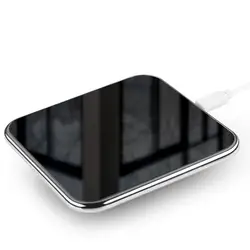 Лмзс 10 W зеркало Беспроводной Зарядное устройство для iPhone X Max XR X 8 быстро Беспроводной зарядного устройства для samsung S9 S8 Xiaomi смешать 3 телефон