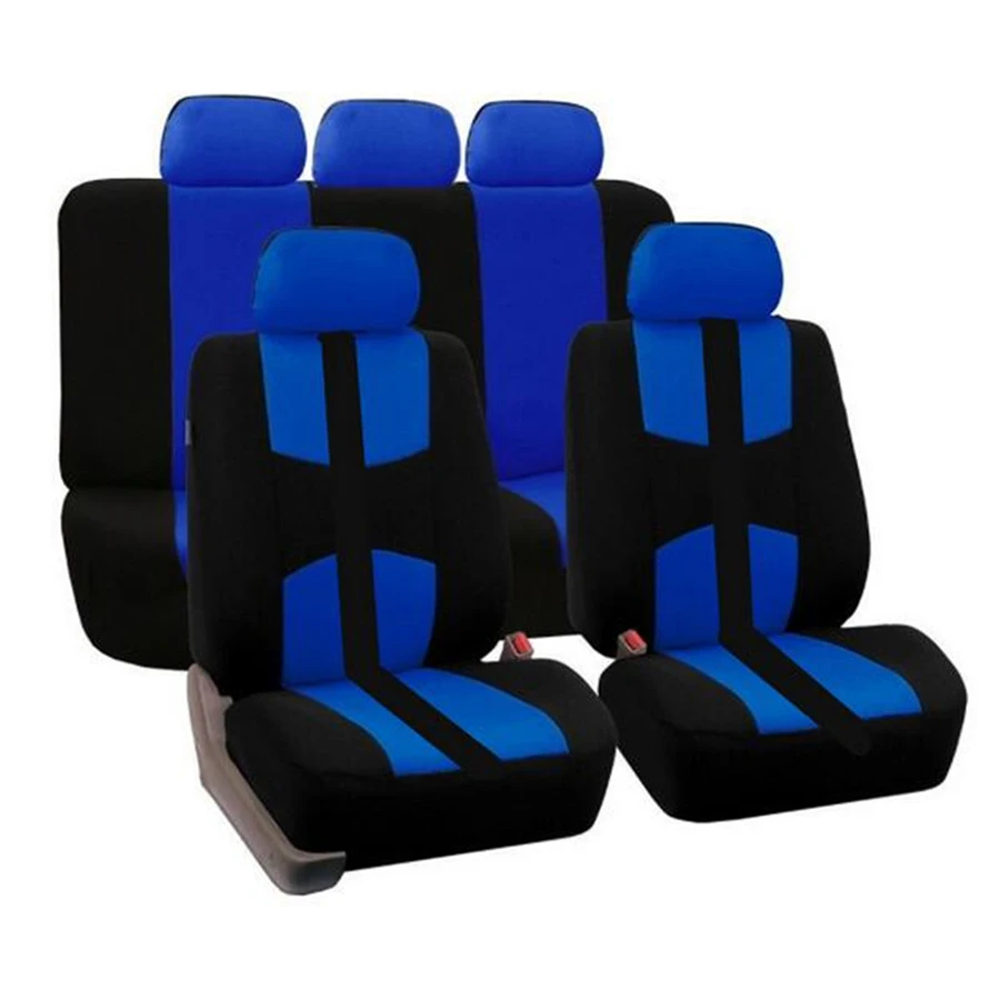 

Car seat cover 9 sets Breathable Sponge Seat Cover Fabrics For Car Truck Suv Four seasons Universal