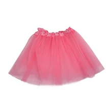 Розовая сказочная балетная пачка принцессы для девочек, балетная юбка, трехслойная От 1 до 3 лет
