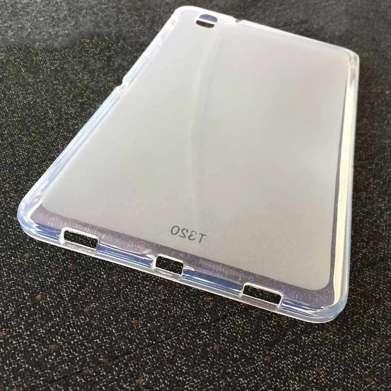 Чехол для Samsung Galaxy Tab Pro 8 4 T320 T321 SM T325 прозрачный мягкий чехол из ТПУ чехлы планшетов