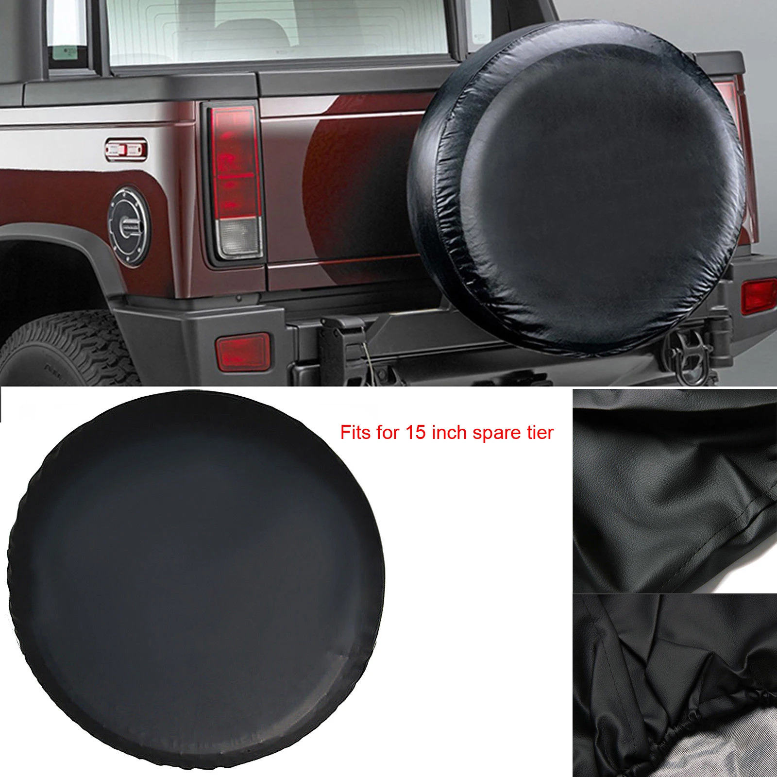 1 шт 15/16 дюймов автомобильные колеса колпачки ПВХ запасное колесо Чехол