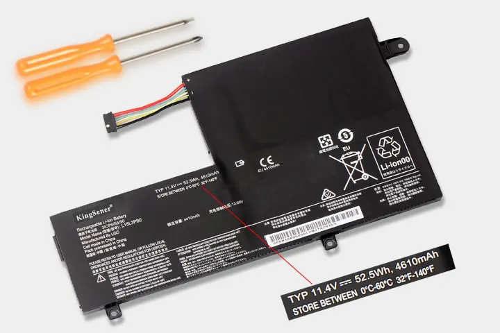 KingSener nuevo L14M3P21 L15L3PB0 batería para portátil Lenovo Flex 3 1470 1570 Flex 4 1470 Yoga 500 de 500-15 ISK borde 2-1580 L14L3P21 - 2