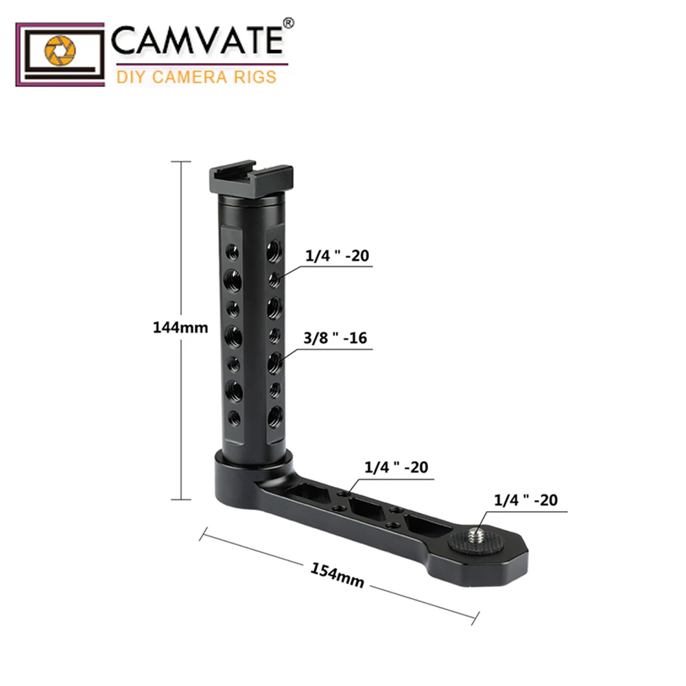 Ручная ручка для сыра CAMVATE с холодным башмаком L образной формы RoninS/серии Zhiyun Crane