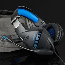 Vococal USB 3,5 мм Проводная игровая гарнитура наушники с 7,1 объемным звуком стерео для PS4 PS2 ПК компьютер ноутбук