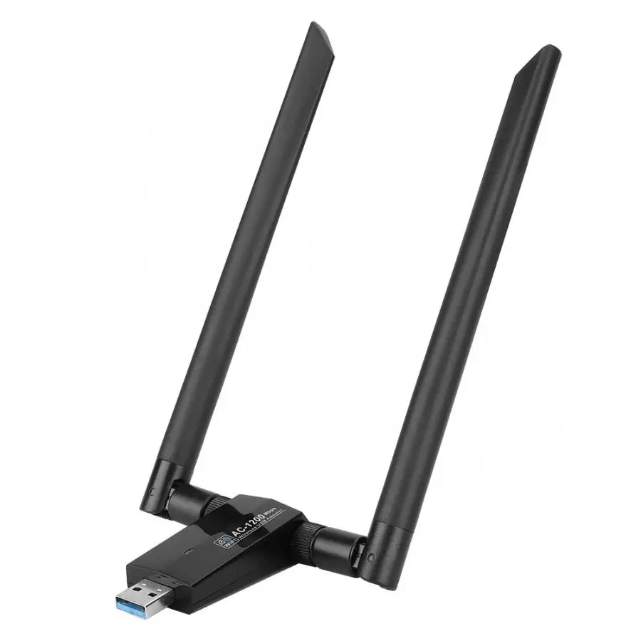 Сетевая карта RTL8812AU AC USB2.4G и 5G двухдиапазонный Wifi адаптер беспроводная сетевая 300