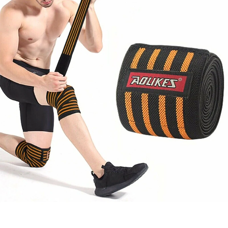 

Knee Compression Support Bandage Basketball Running Sports Joint Wrap Guards