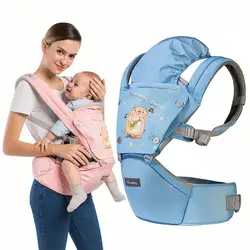 Детский слинг из хлопка эргономичный Детский рюкзак для переноски 0-36 месяцев младенческий новорожденный детский ремень для переноски