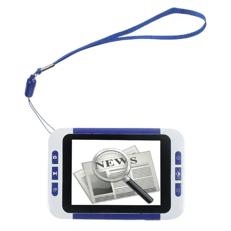 32X3,5 дюймов портативный цифровой ЖК-лупа с низким зрением электронные визуальные аппараты видео микроскоп для пожилых детей ЕС/США