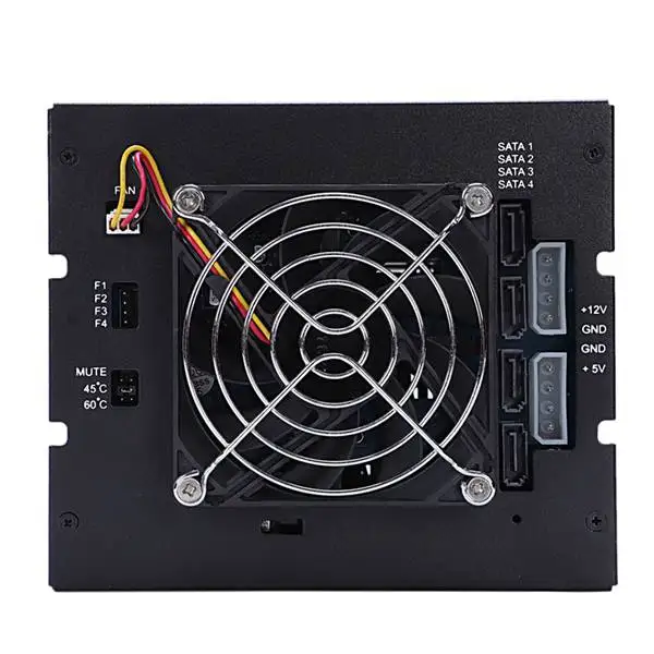  Bastidor de caja del disco duro de la Bahía de Oimaster 4 para almacenamiento de datos de 25 pulgad