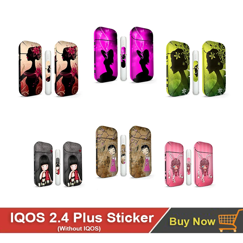 

New Lady Print Decals for IQOS Skin Sticker for IQOS 2.4 Plus