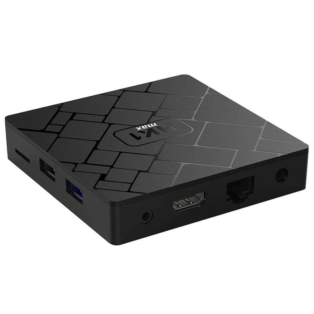 HK1 MAX умный ТВ BOX Android 8,1 RK3328 Quad core 4 Гб оперативной памяти 32G Rom WI-FI 3D USB 3,0 4 K HDR H.265 телеприставки