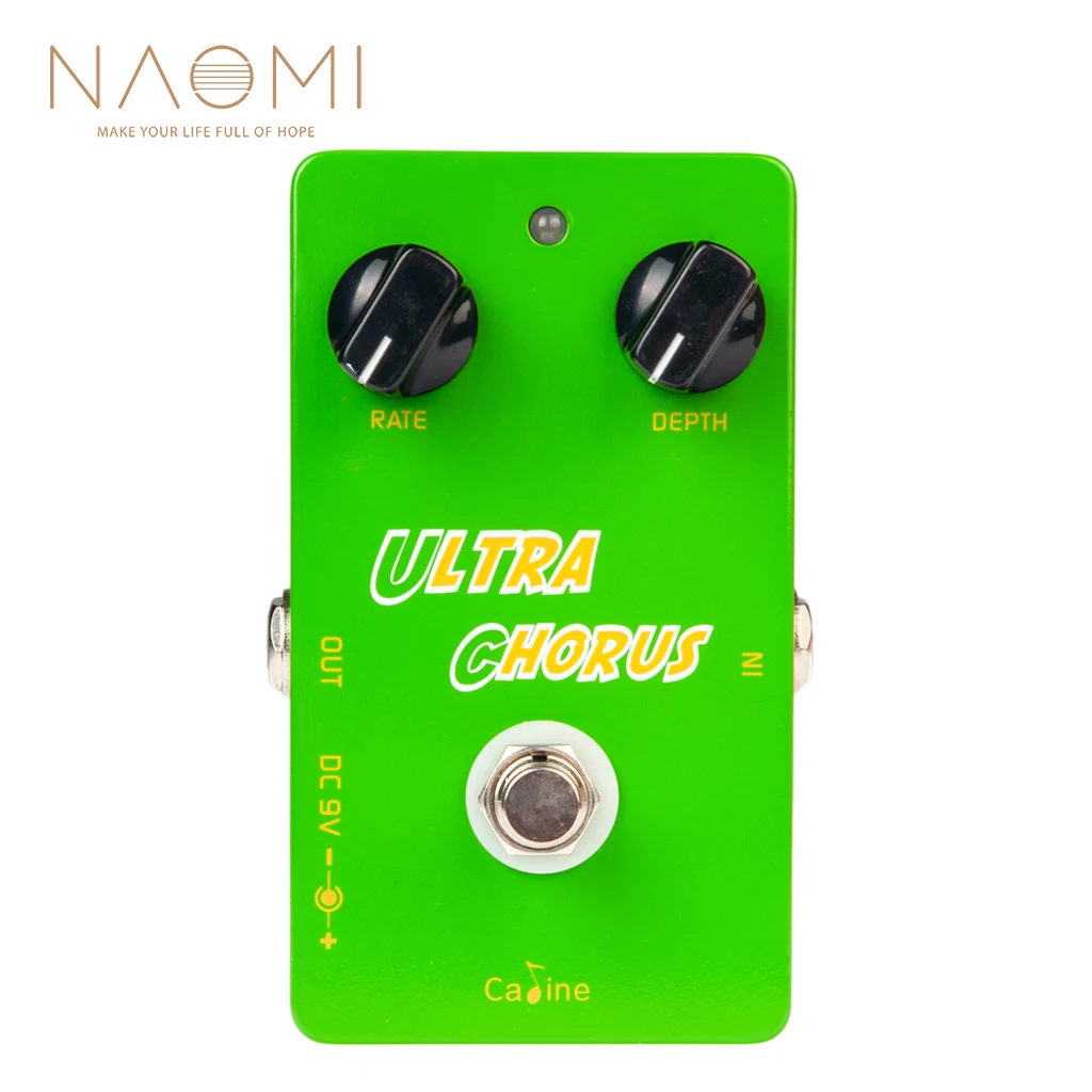 

NAOMI Caline Pedal CP-28 Guitar Pedal Ultra Chorus Aluminum Alloy Housing True Bypass Guitar Parts Accessories New