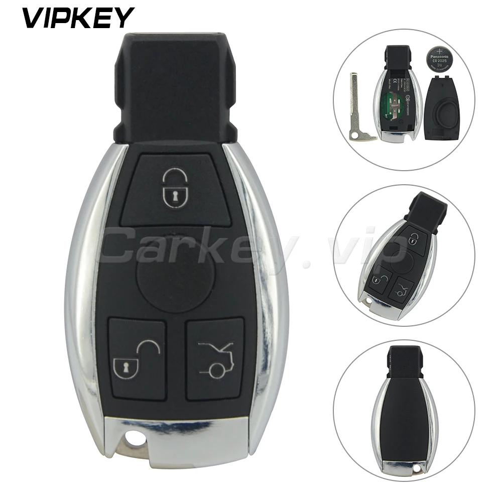 

Remotekey 3 button 315Mhz for Mercedes Benz E S C Class auto smart key IYZDC07
