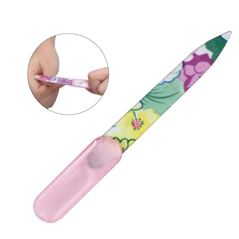 

Metal Plastic Nail File Sanding Buffer Block Pedicure Manicure Buffing Polish Professional Nail Files Grey Boat Beauty Tools