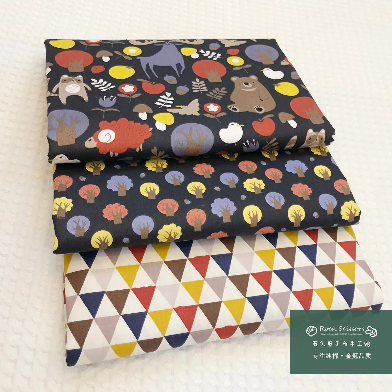 160x50 см медведь мультфильм твиловая, хлопковая ткань DIY Детская одежда ткани сделать постельные принадлежности одеяло украшения дома 160 г/м