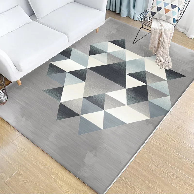 

Nordic Simple Carpet Living Room Sofa, Tea Table Bedside Bedside Tail Mattress Bedroom Slip-proof and Washable