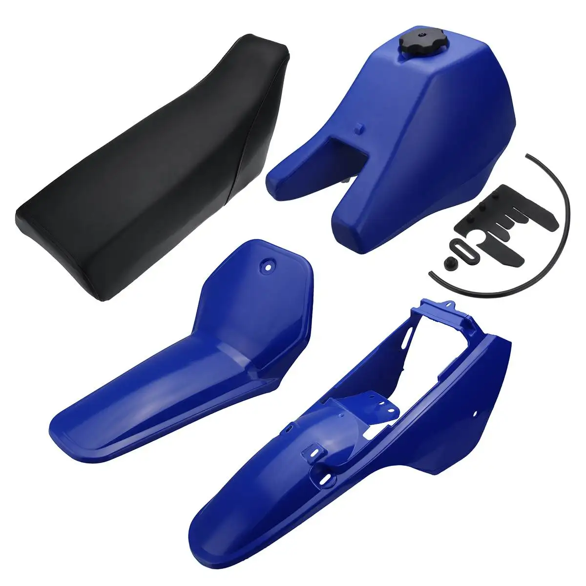 Передняя и задняя для Yamaha PW80 PEEWEE PW 80 пластиковый комплект крыла кузова сиденья