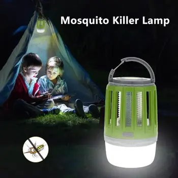 

Mosquito Killer Lamp Camping Light USB Rechargeable Waterproof Tent Camping Lantern Electric Mosquito Trap Night Lamp Repeller