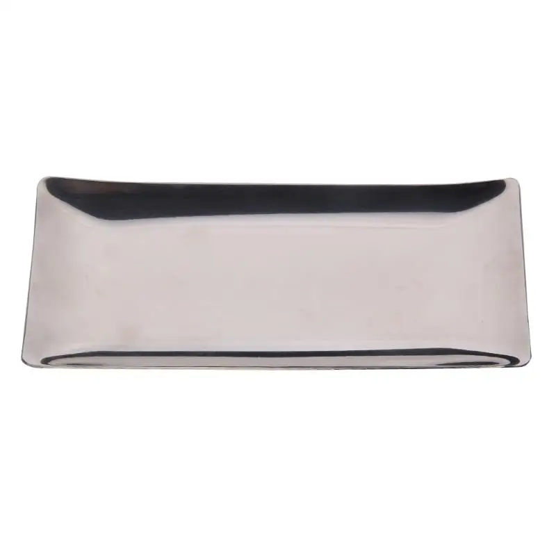 

Stainless Steel Hand Towel Tray Napkin Tissue Plate Dish Table Ware