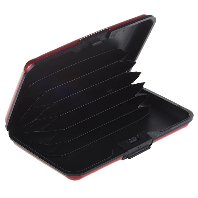 

Aluminum Credit Card ID Holder / Wallet, Light Weight - RED