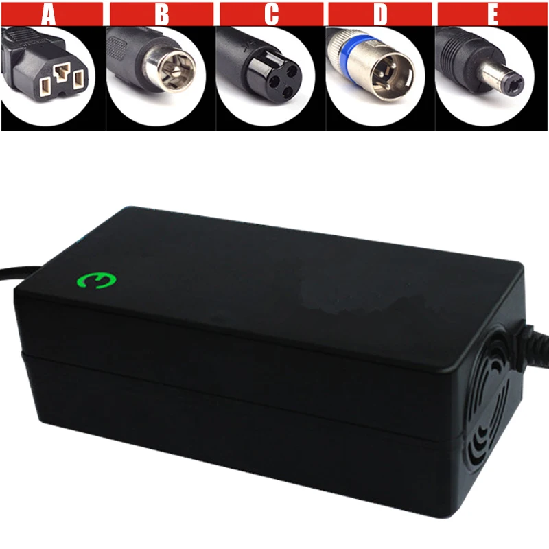 48V 2A Light Lithium Battery Charger Electric Bicycle Bike Scooter Charger Power Supply Balance Car Charging Equipment