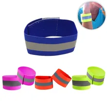 Светящиеся ночные Светоотражающие безопасные пояса Ночная нарукавная повязка для спорта на открытом воздухе ночной бег велопрогулки для бега