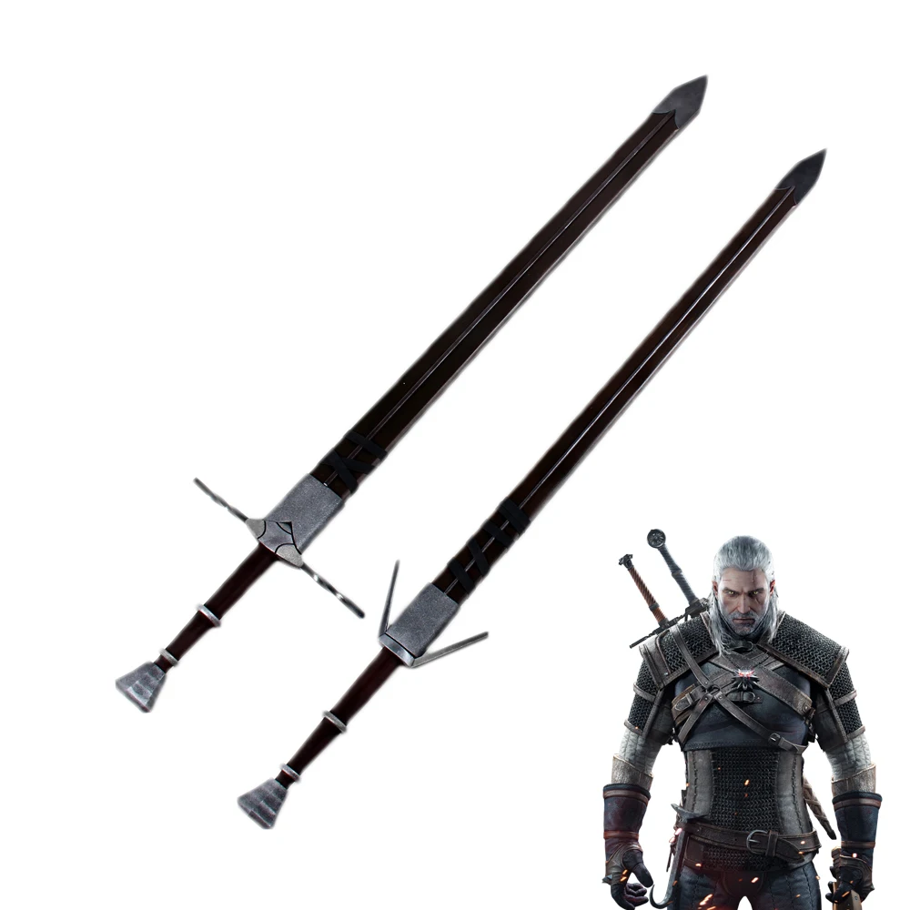 

The Witcher 3 Wild Hunt Geralt of Rivia Twin Blade Cosplay Prop 2 PCS