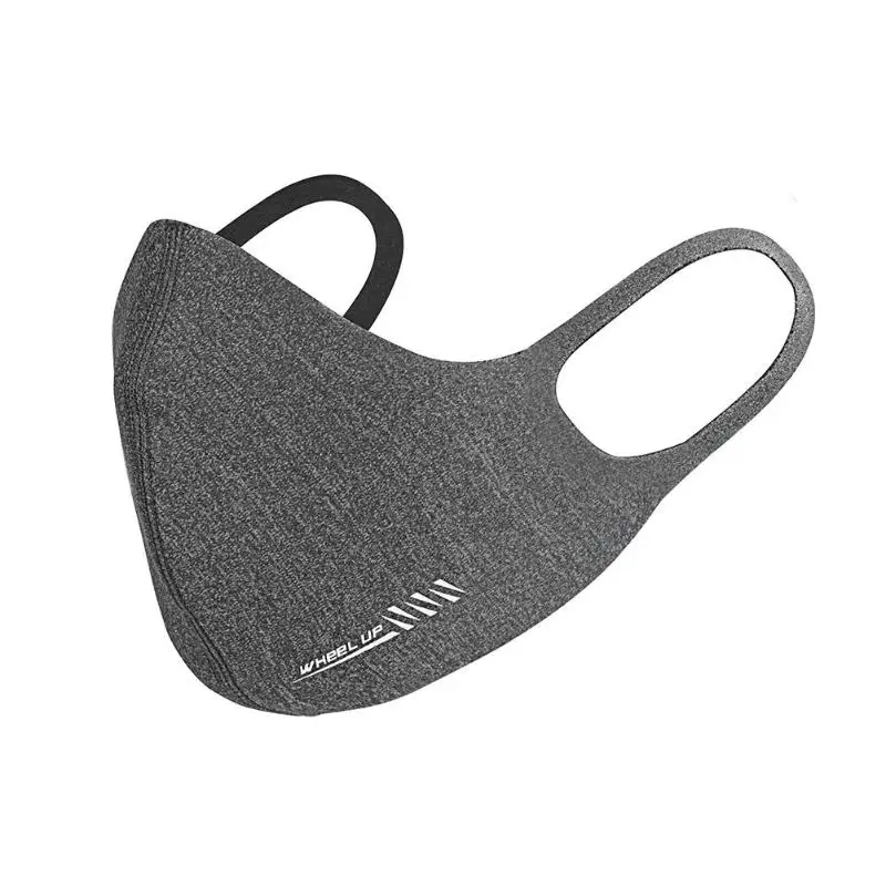 

Wheel Up Windproof Cycling Face Mask Cover Running Bike Bicycle Breathable Milk Silk Winter Protection Mouth-Muffle Mask Gray
