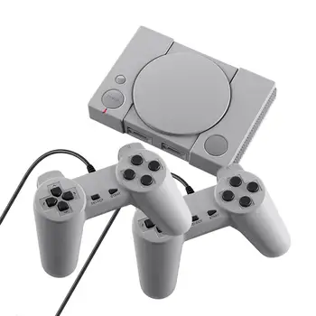 

2020 Classic Game Console 8-bit PS1 Mini Home 620 Action Game Enthusiast Entertainment System Retro Double Battle Game Console