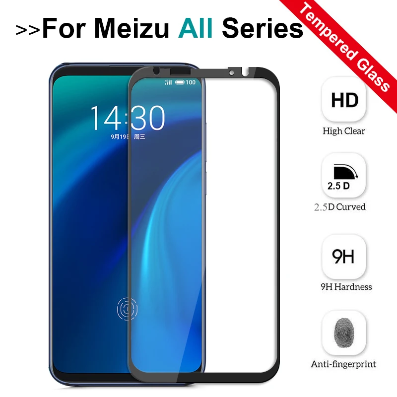 Закаленное стекло для meizu 16th защитная пленка экрана m5s m3 m5 m6 note 16 th plus M 6 5 3 |