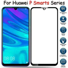 Закаленное стекло для huawei p smart полное покрытие Защитная пленка