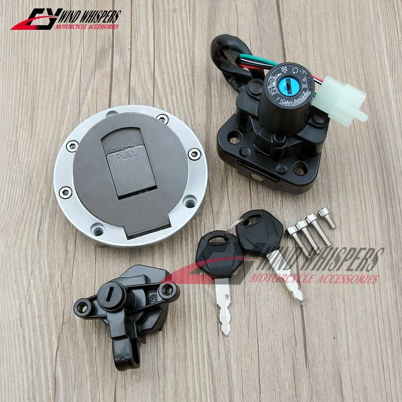

Motorcycle Ignition Switch Lock Fuel Gas Tank Cap Cover Seat Handle Locks Include Key For Yamaha XJR400 XJR1200 XJR1300