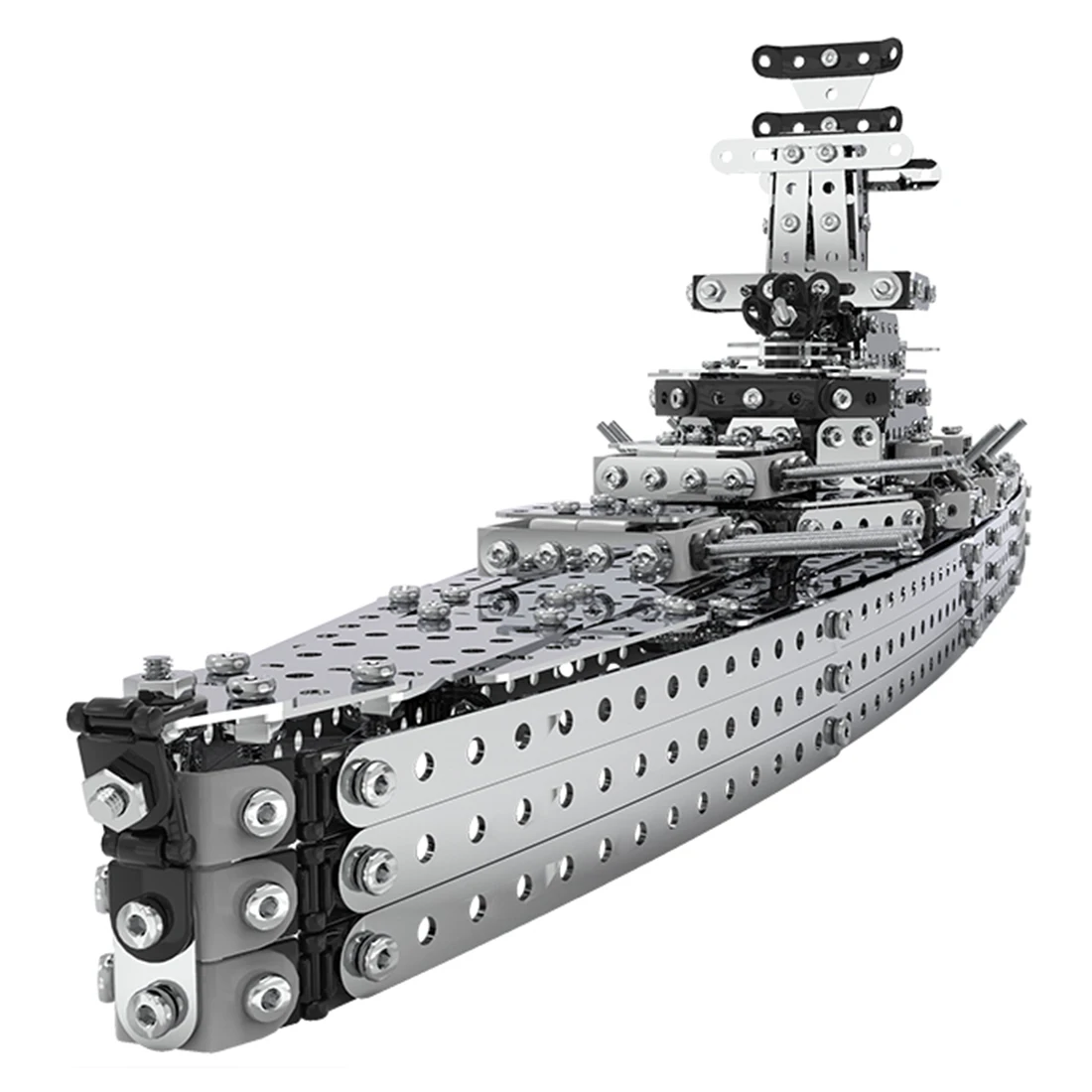 

1188Pcs Simulation DIY Stainless Steel Static State Assembly Building Blocks Kits Educational Toys Children Adult - Cruise Ships