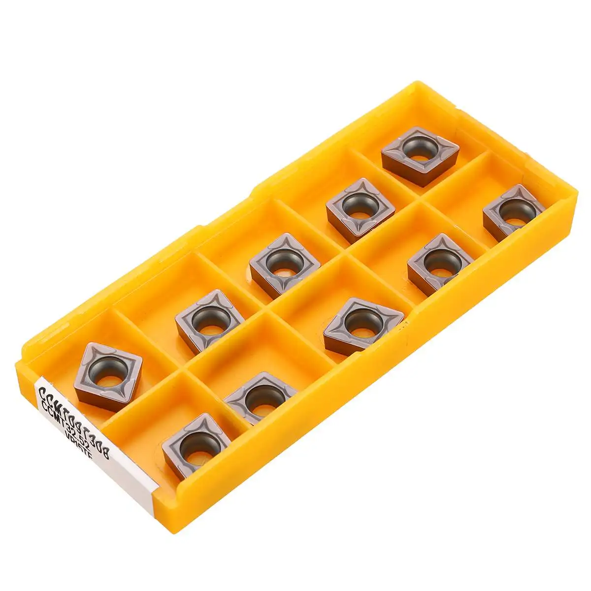 

10pcs CCMT09T308 VP15TF CCMT32.52 VP15TF CNC Blade Carbide Inserts High Quality Inserts Lathe Turning Boring Tool