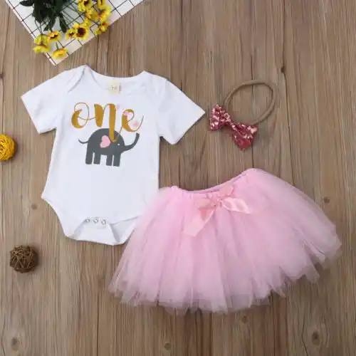 baby girl first birthday outfit tutu