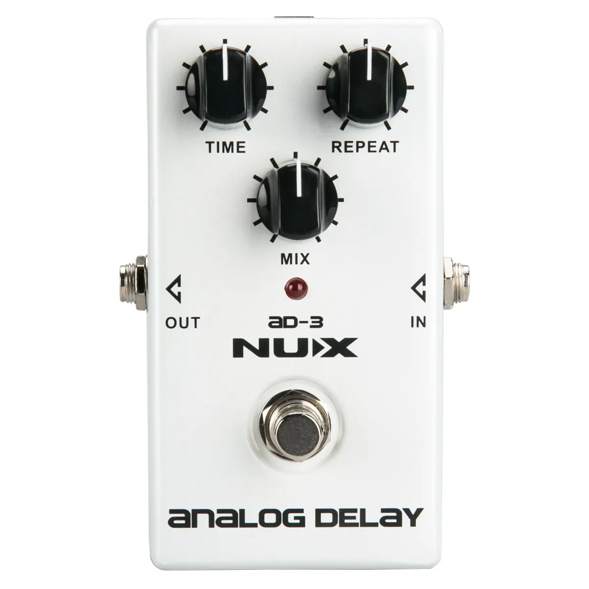 

BMDT-NUX AD3 Guitar Effects Pedal Analog Delay Effect Low Noise BBD Delay Circuit 20-300ms Delay time