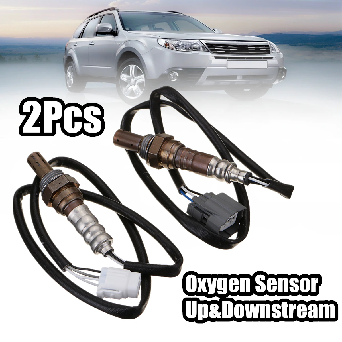 2Pcs 68cm Ratio Oxygen Sensor Up Downstream for 2003 2004 Subaru Forester 2.5L Automobiles Motorcycles Parts 2Pcs 68cm Ratio Oxygen Sensor Up Downstream for 2003 2004 Subaru Forester 2.5L Automobiles Motorcycles Parts