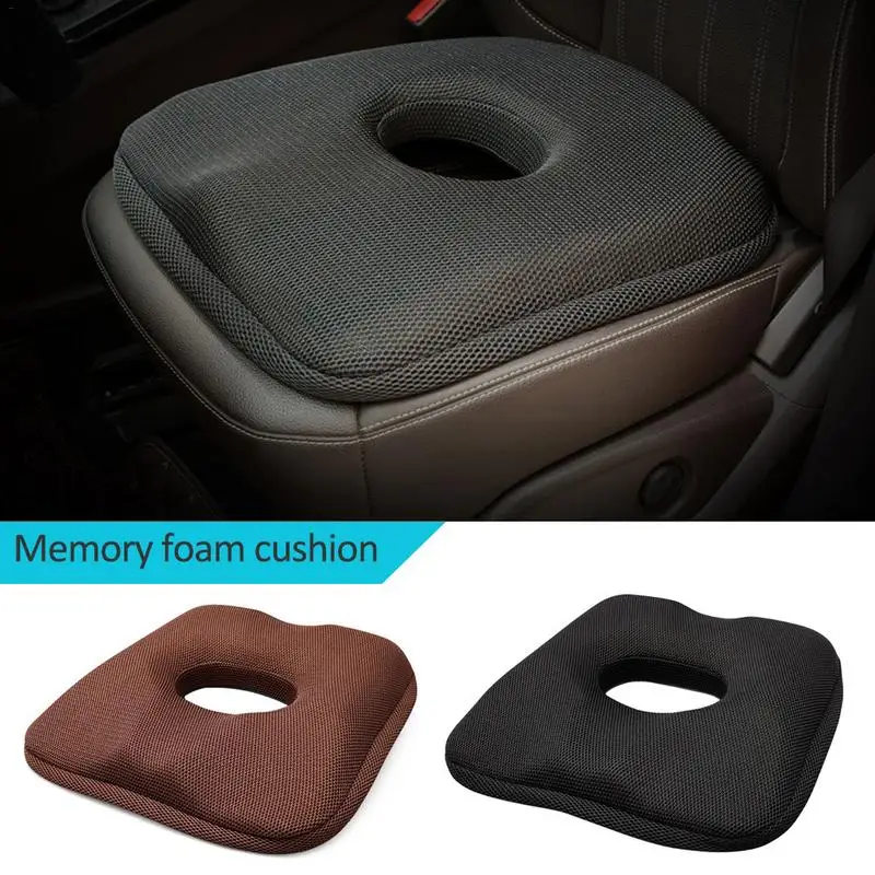 

Summer Gel Slowly Recoverable Mat Memory Cotton Breathable Cushion Car Fibre Buttock Shaping Health Care Cool Seat Cushion