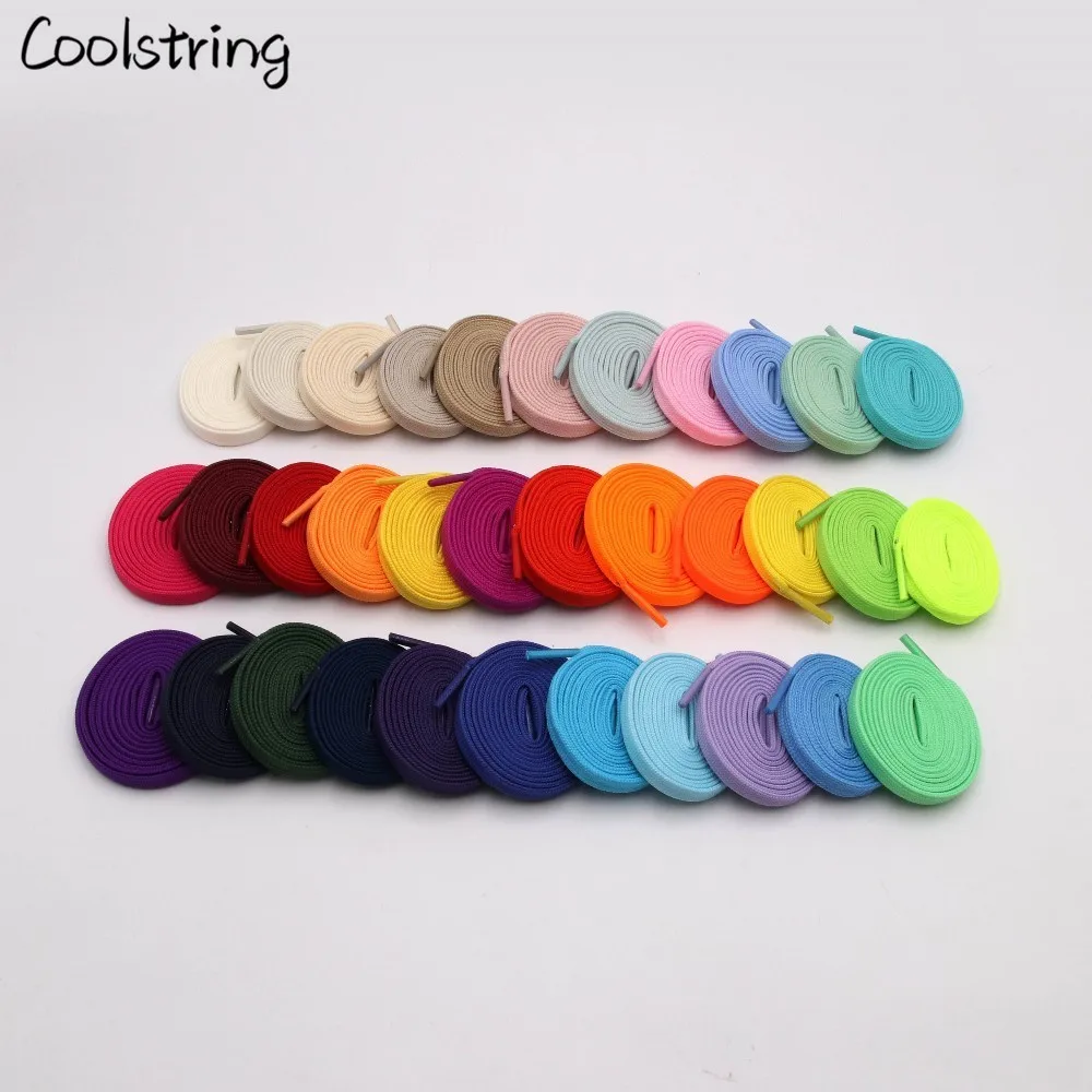 Coolstring Fashion Unique Mens Women Shoelaces Cute Popular Plain Flat Sport Shoe Lace Shoestrings For Old Dad Shoes Sneakers