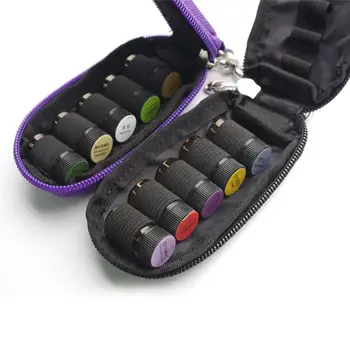 10 Bottles Essential Oil Travel Carrying Case