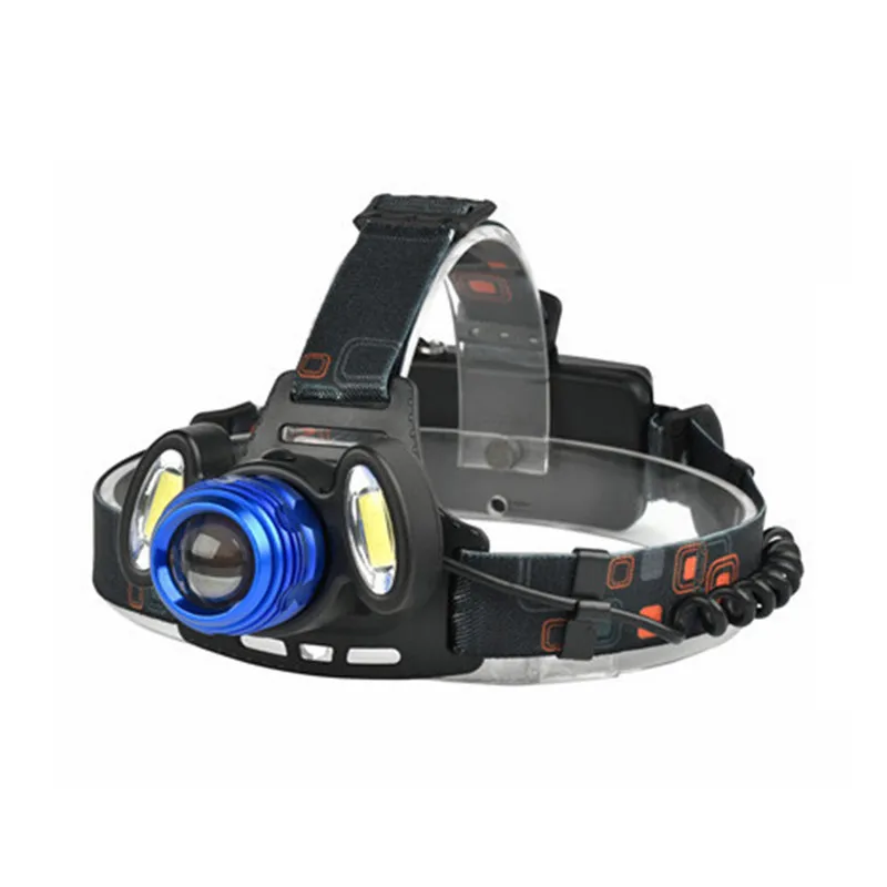 

XANES 2305 LED Headlamp 1200 Lumens Headlight T6 COB Bicycle Headlamp Mechanical Zoom LED Head Adjustable Lighing Lamps