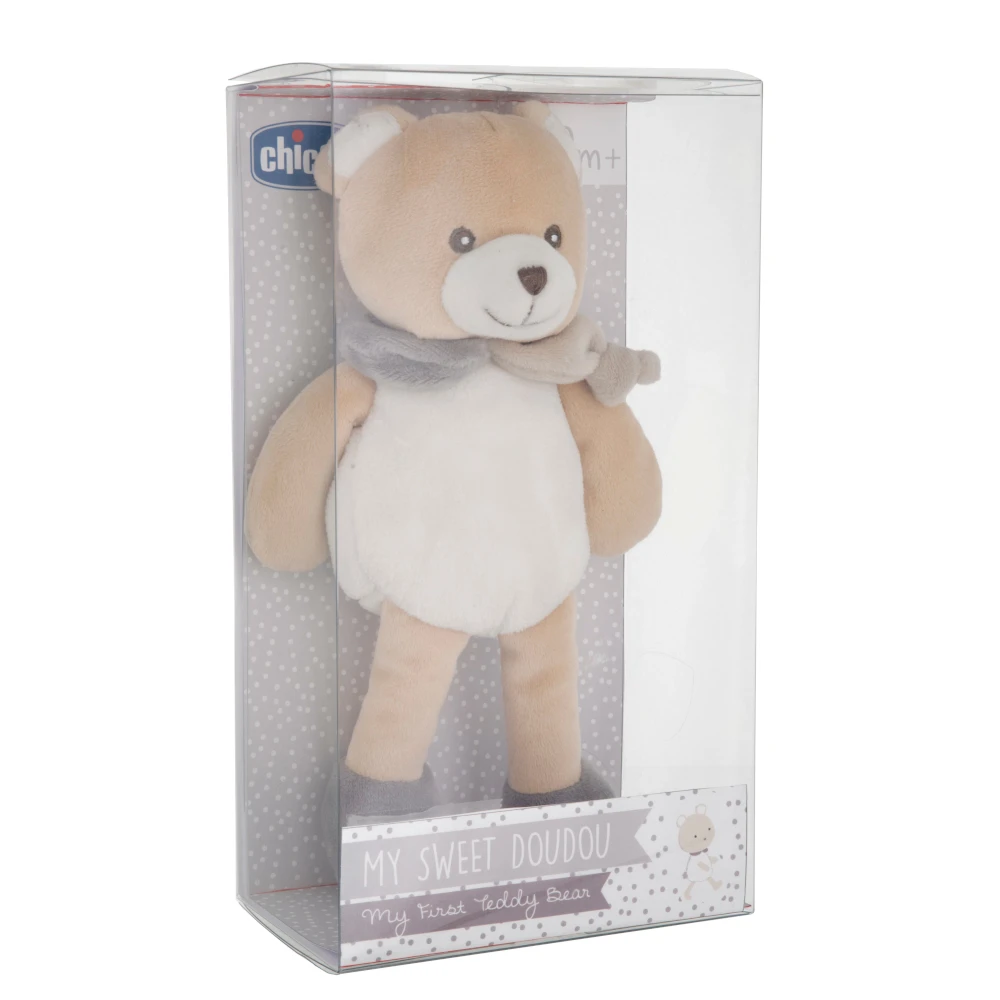 Игрушка мягкая Chicco "Медвежонок Doudou" 0м