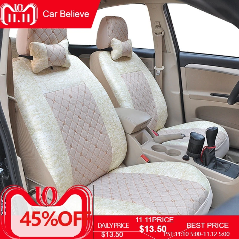 

Car Believe car seat cover For opel astra j insignia vectra b meriva vectra c mokka accessories covers for vehicle seat