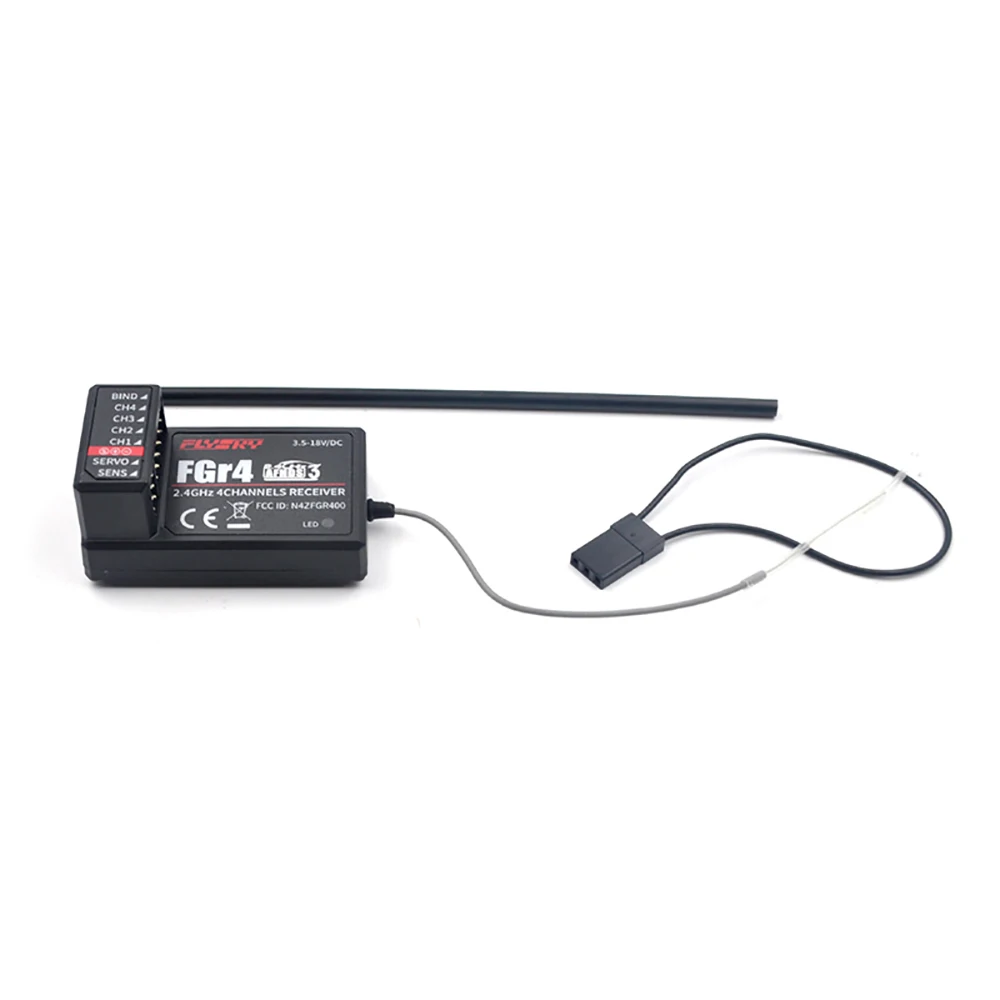 

FS-FGR4 Receiver 2.4Ghz 4CH AFHDS3 for FlySky Noble FS-NB4 Transmitter for Traxxas HPS HPI RC Car RC Boat
