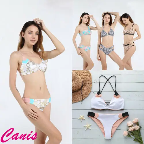 

Sexy Women Bra G-string Thong Set Swimwear Bathing Suit Swim Suit Mini Micro Bikini Set Swimming Suit