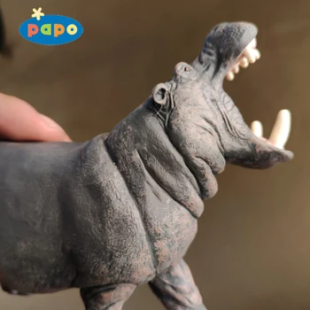 

Papo African Hippo Children's Toys Long14cm