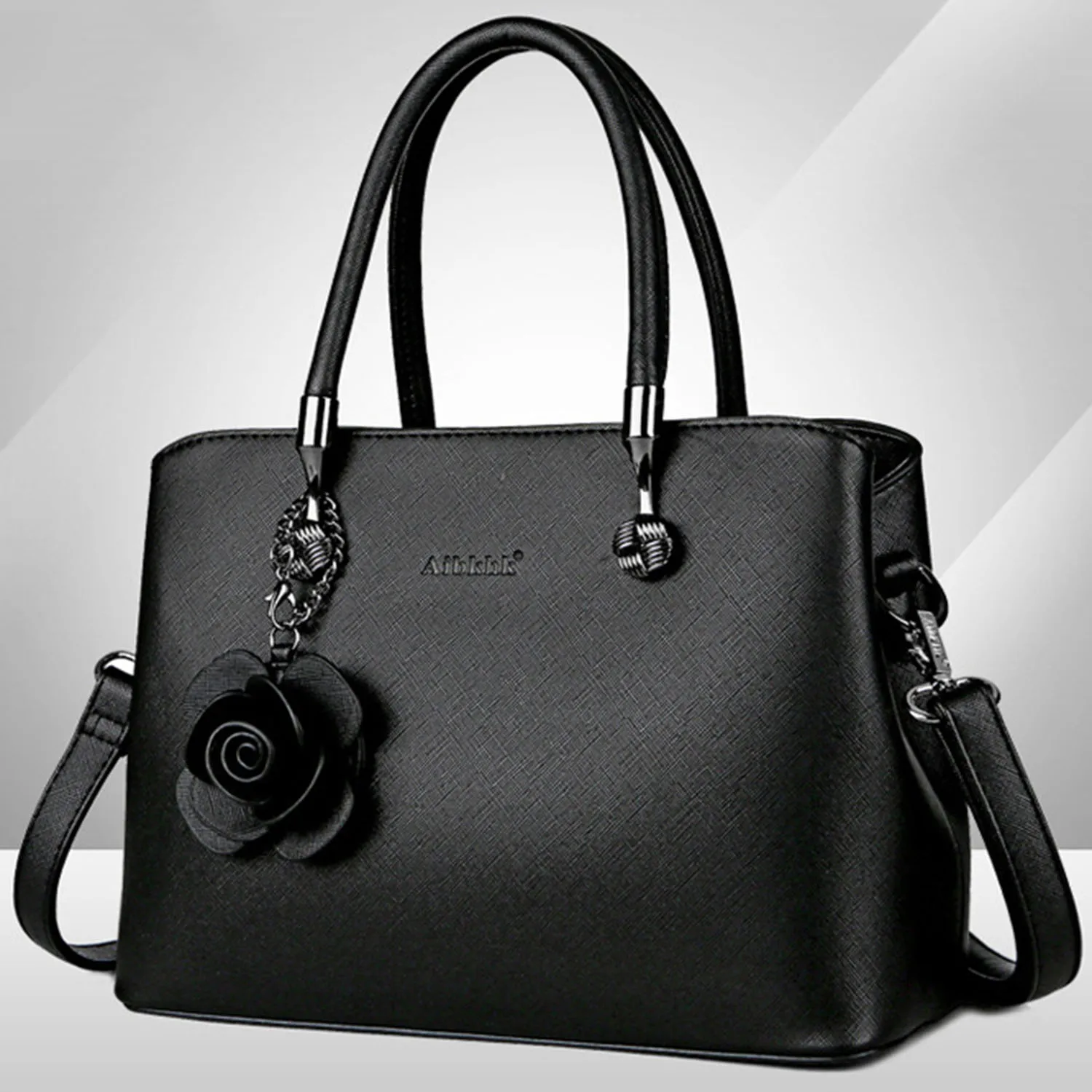 

ABDB-Aibkhk Leather Crossbody Bags For Women Designer Brands Handbags Ladies Shoulder Bag Fashion Soft Casual Tote