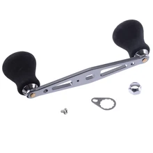 Новинка 130 мм катушка для приманки Супер мощная двойная ручка мост карбоновая рыболовная приманка катушка ручка рыболовные снасти аксессуары