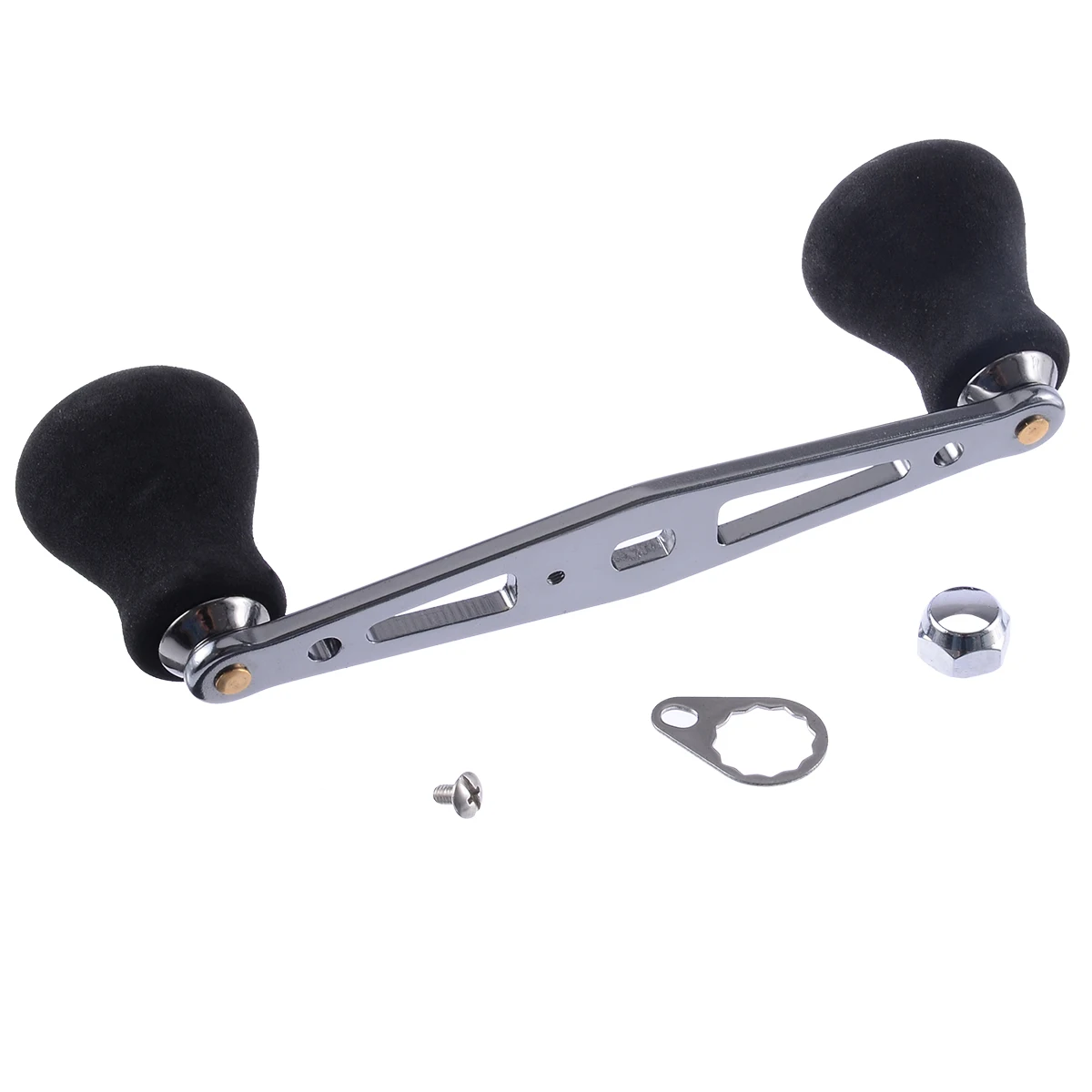 

New 130mm Baitcasting Reel Super Power Double Knob Bridge Carbon Fishing Bait Casting Reel Handle Fishing Tackle Accessories