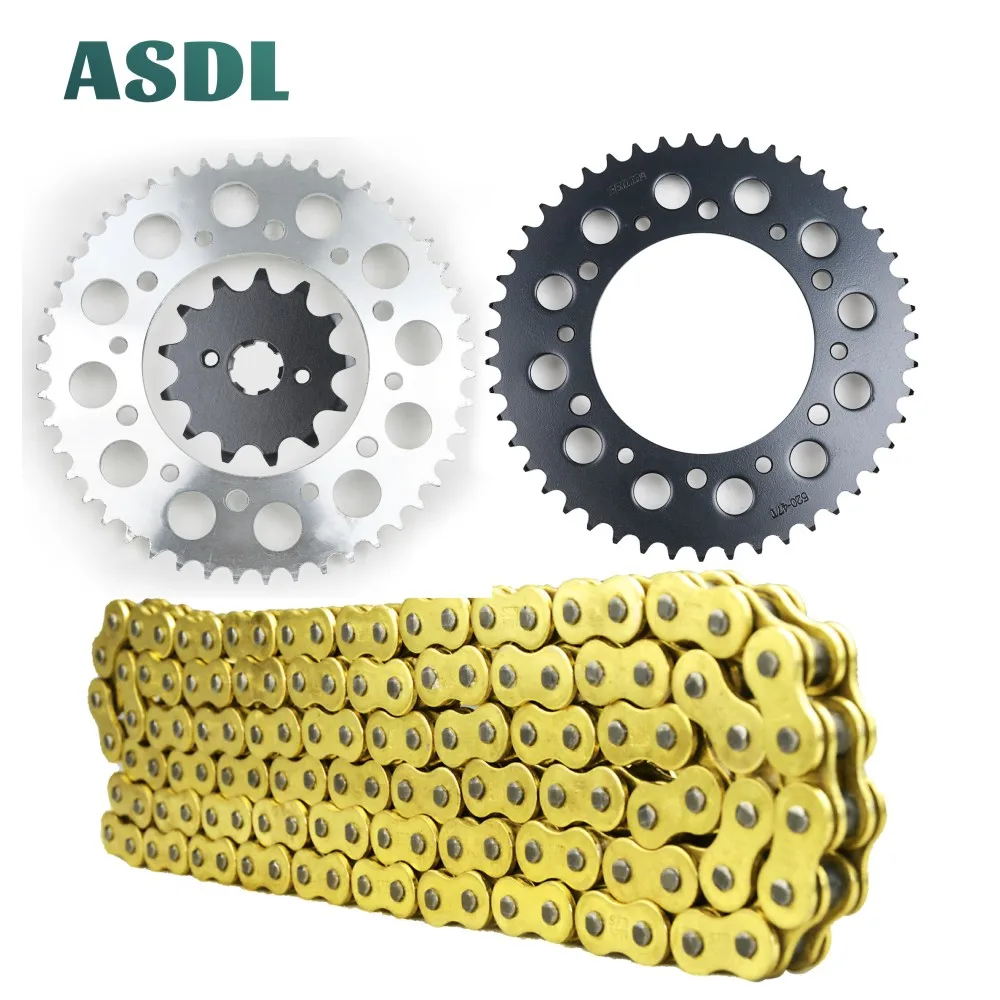 

520 13T 47T Motorcycle Motor Transmission Drive Chain and front rear sprocket set for HONDA CR125 RD RE RF CR 125 1983 1984 1985